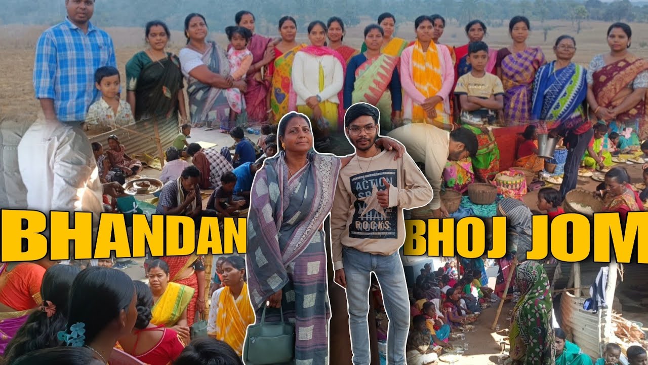 BHANDAN - BHOJ JOM DIN | Santhali Vlog / Heyy Bayar
