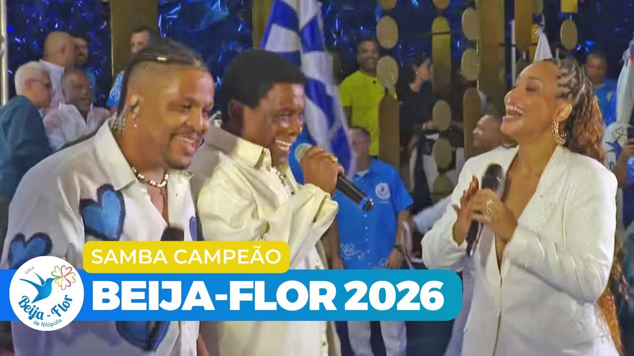 Beija-Flor 2026 | Sambas Campeões 01 e 39 (Junção) 🏆💙🤍