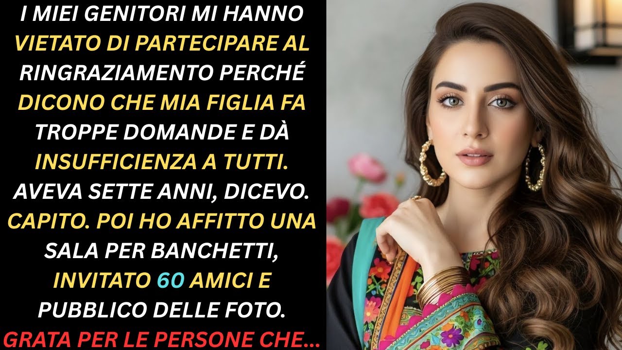 Vietato al Ringraziamento: dicono che mia figlia fa troppe domande