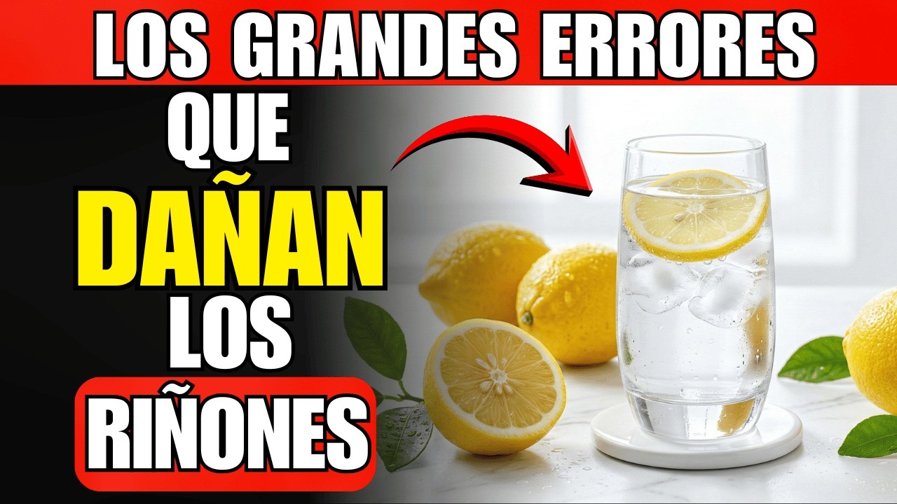 Los 4 Errores que Usted Comete al Tomar Agua de Limón (y su Jugo)
