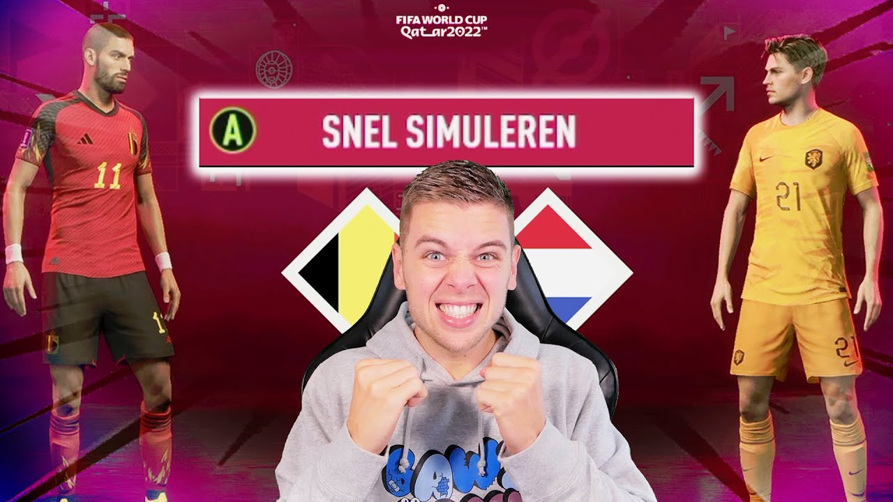 HET HELE WK SIMULEREN IN FIFA 23!!
