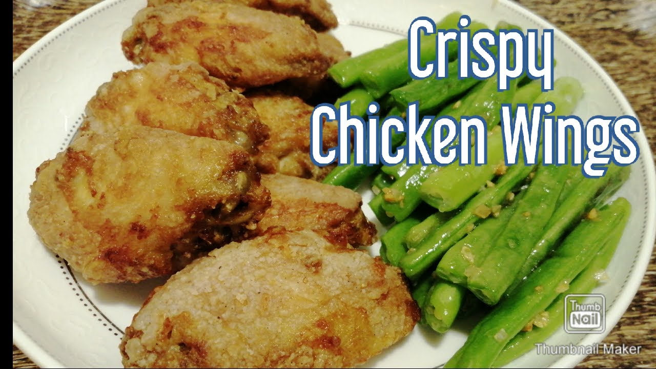 Crispy Chicken Wings //Air Fryer Simple Recipe//GHING'S FILES version