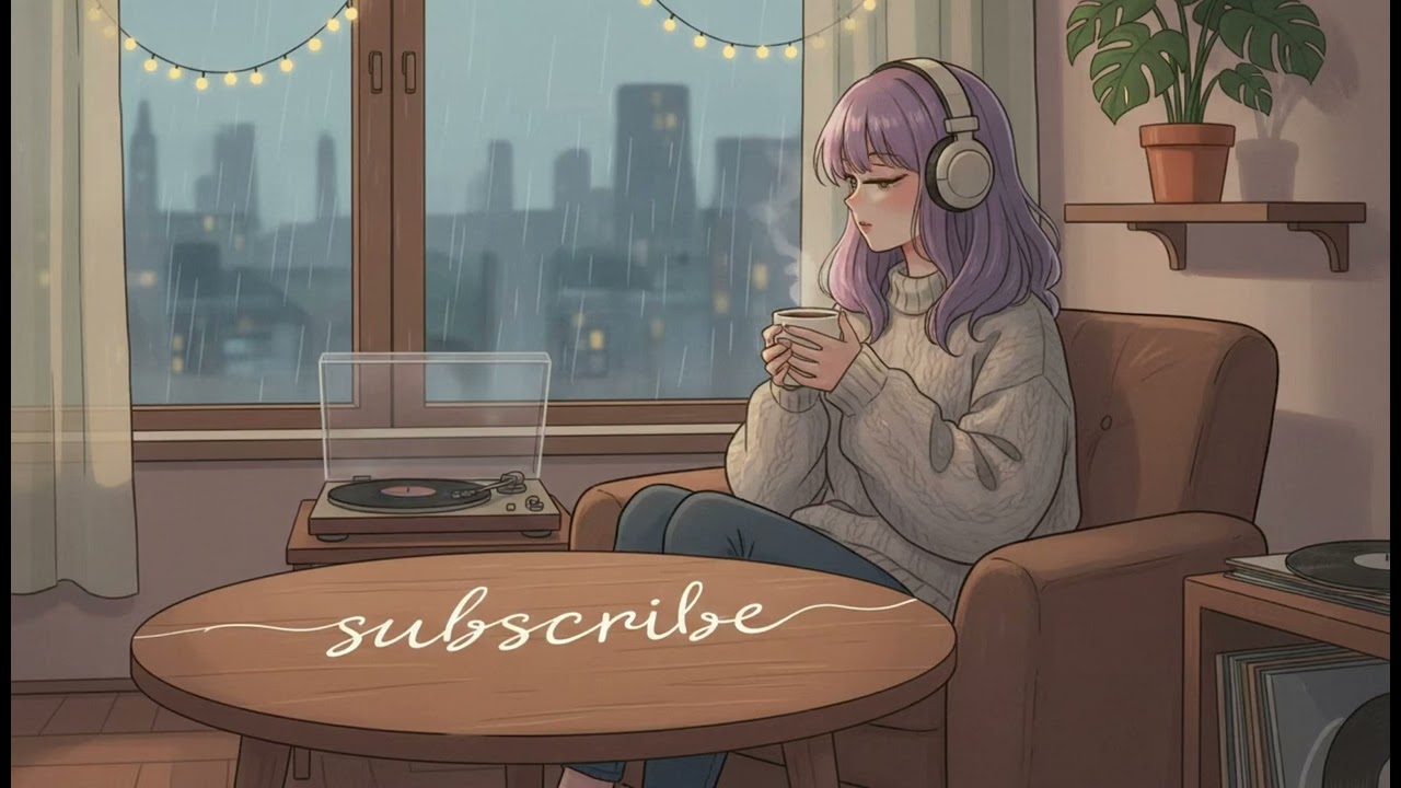 Tokyo Rain Memories 🌧️ Soft Lofi Focus Mix