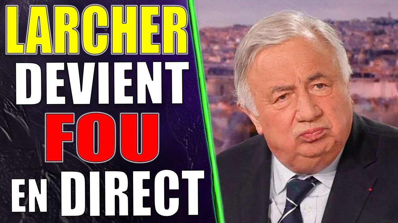 G&eacute;rard Larcher S&rsquo;&Eacute;NERVE et PERD LE CONTR&Ocirc;LE de ses moyens en direct &agrave; L&rsquo;ASSEMBL&Eacute;E !