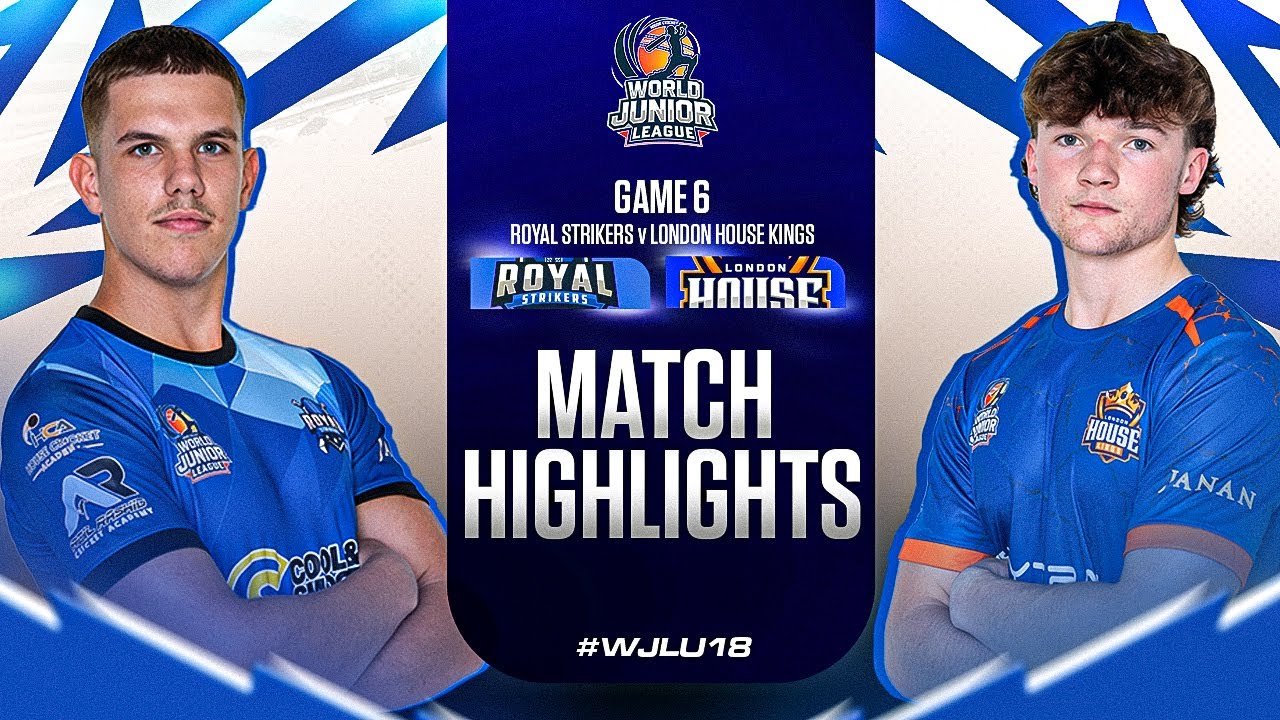 WJL U18 | Match 6 | London House Kings vs Royal Strikers | Highlights | Sharjah Cricket Stadium