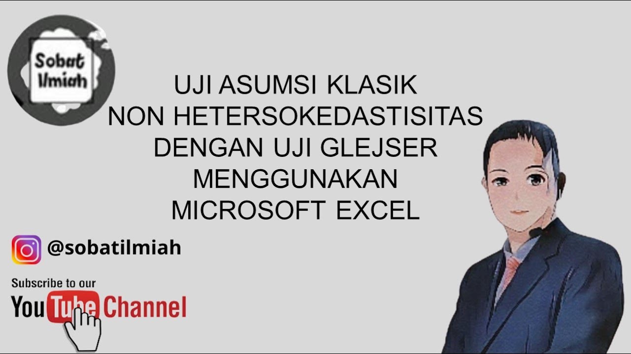 Uji Asumsi Klasik Non Hetersokedastisitas dengan Uji Glejser Menggunakan Microsoft Excel