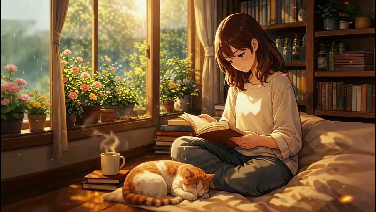 Spring Japanese Rhythms 🌸 Chill Morning Vibes ⛅ Lofi Music for Deep Focus, Study, Work & Relax
