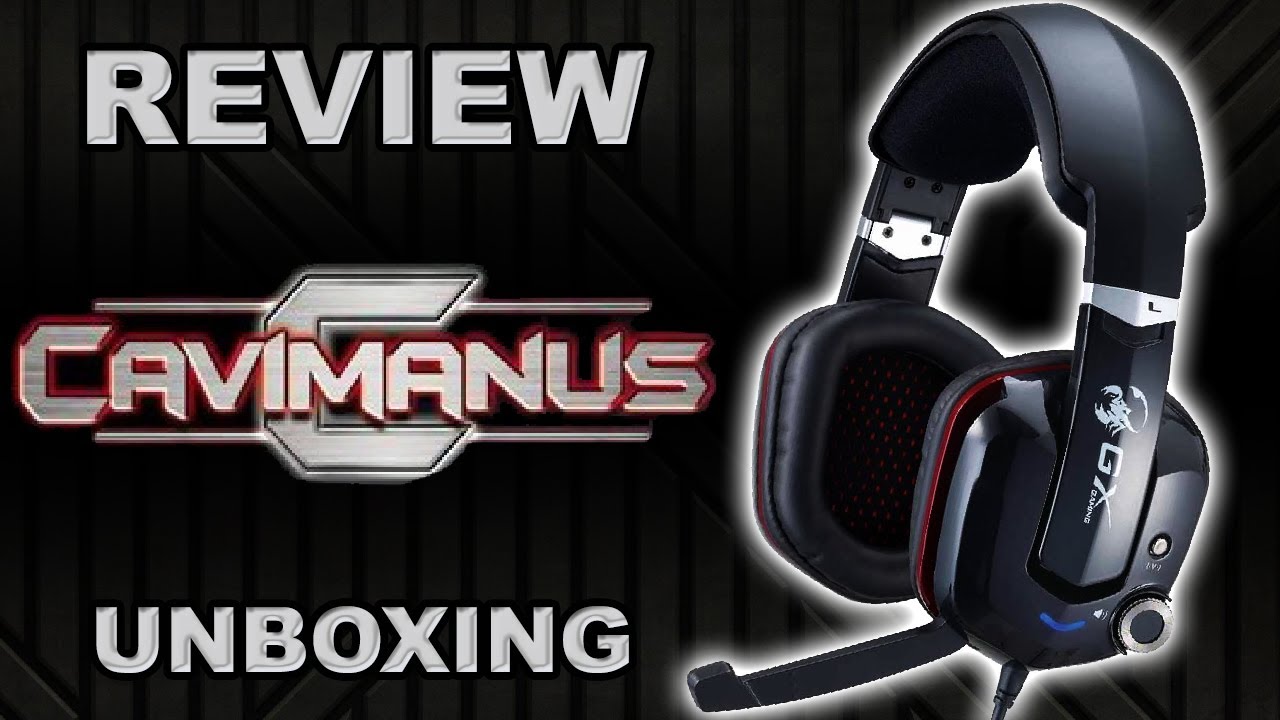Unboxing / Review - Auriculares GX Cavimanus