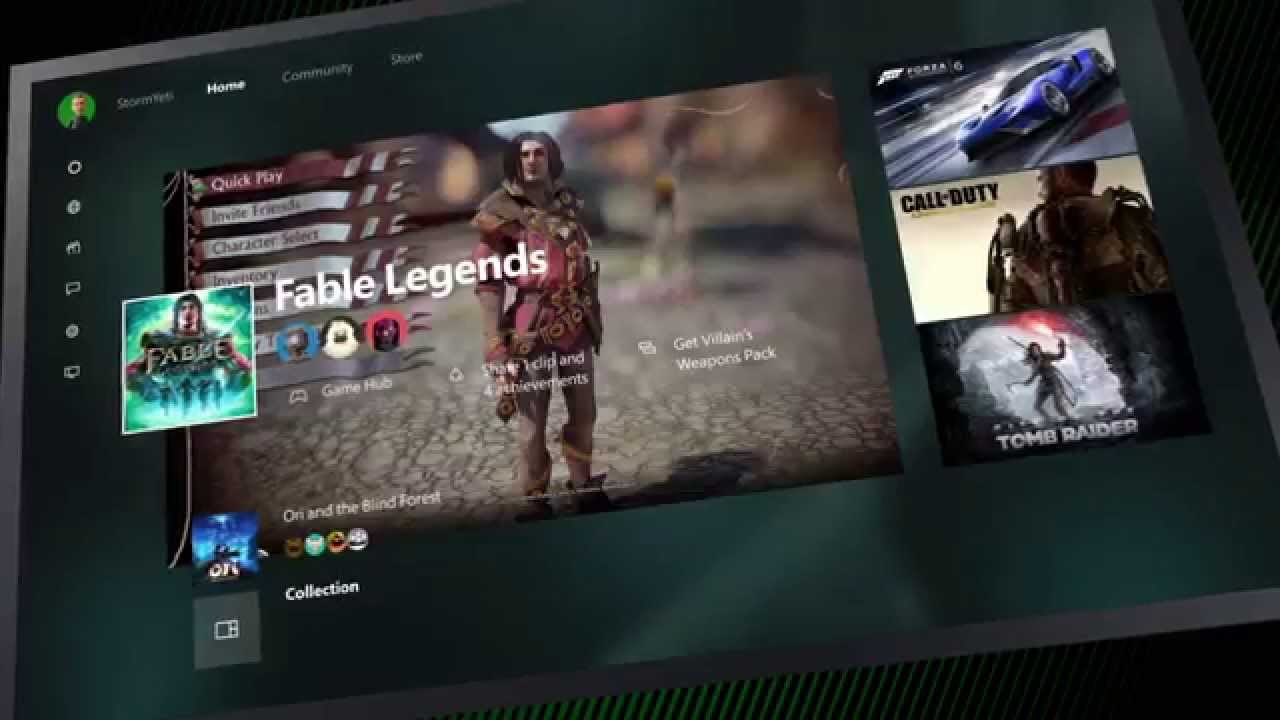 New Xbox One Experience