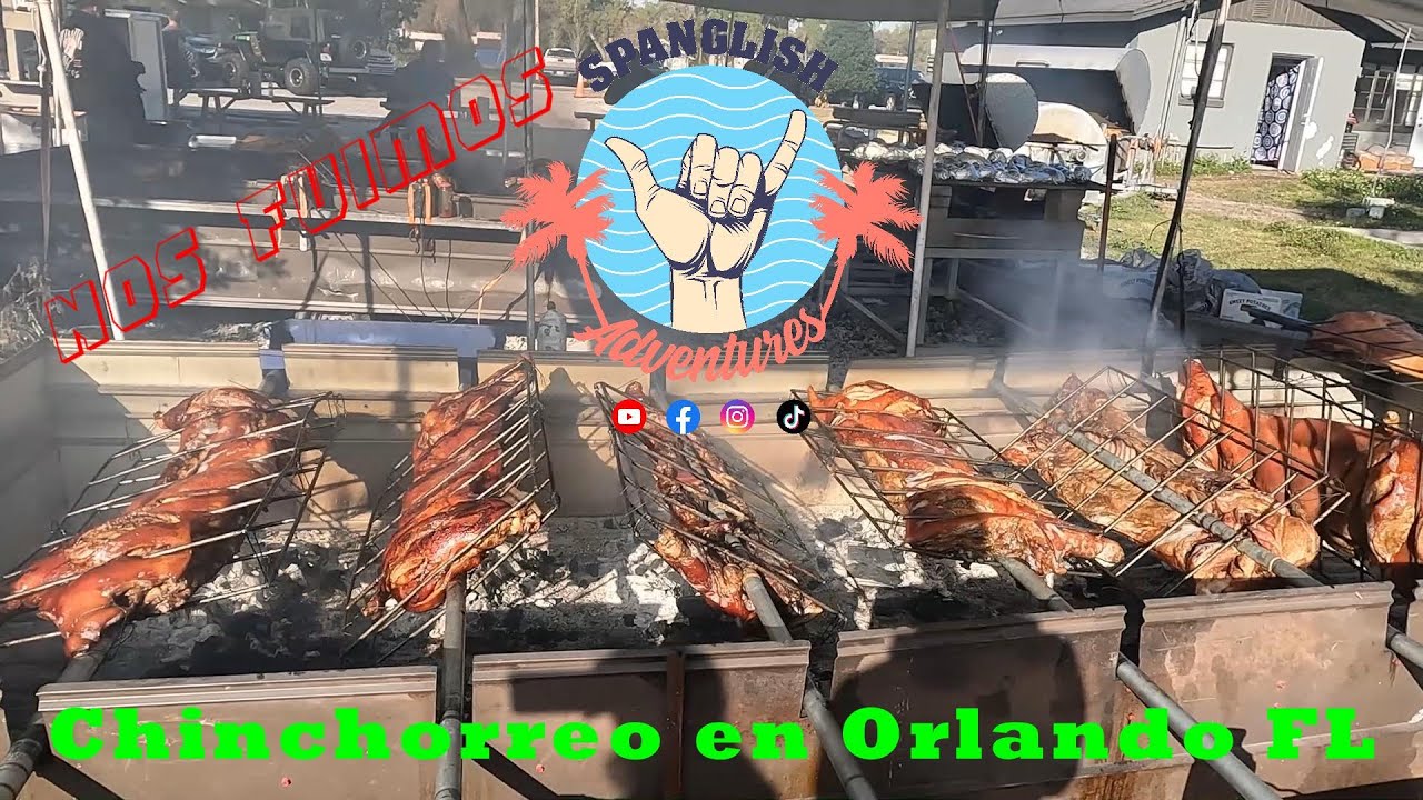 Wow esta Brutal Great place to eat.  Lechonera El sazon de mi Viejo Spanglish Adventure Style