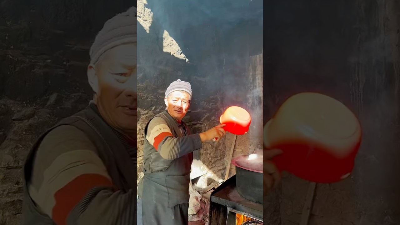 Life&bull;Cooking butter tea #tibet #tibetan #tibetanfood #faith
