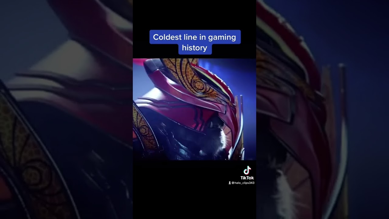 The coldest line in gaming | Halo