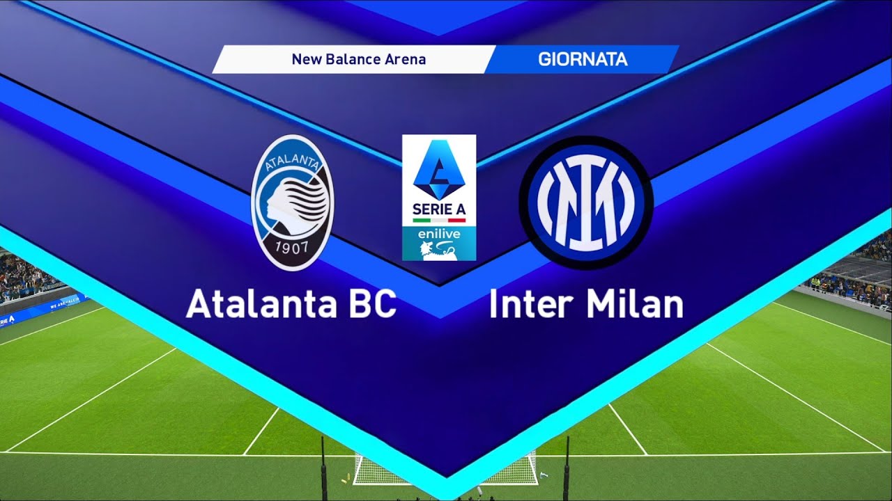 Аталанта против Интера | Нью-Бейндж Арена | Серия А 2025-26 | PES 2021
