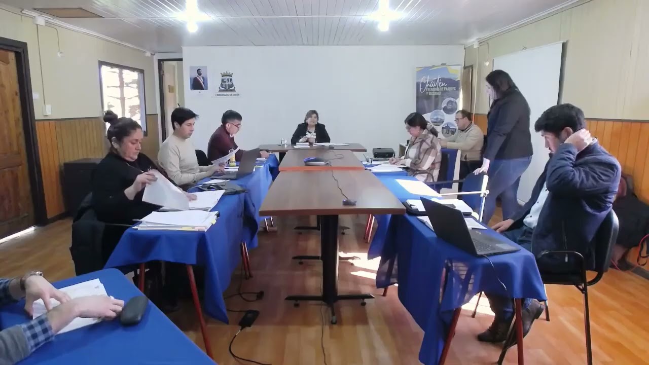 Segunda Sesión ordinaria de Concejo de Chaitén 05 Septiembre 2025