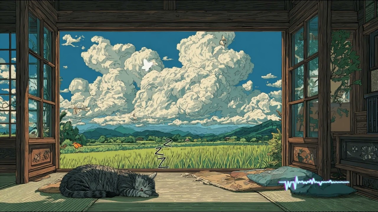Japanese Countryside Lo-Fi 🌾 Relaxing Study Beats