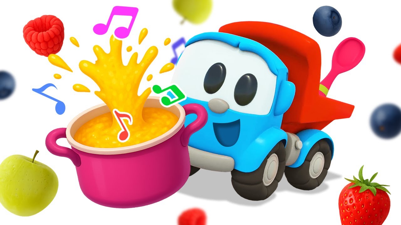 The fruit jam is so delicious! Let's dance and sing along with Leo the Truck!