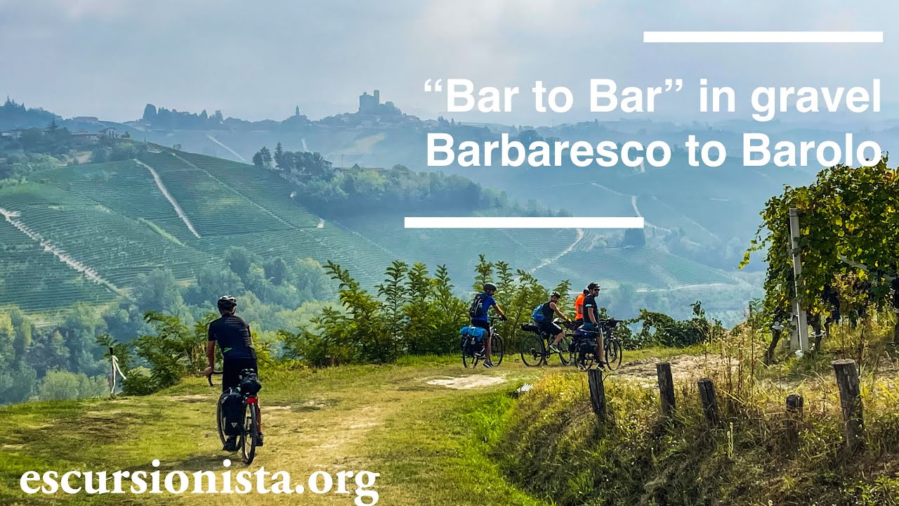 Bar to Bar, Barbaresco to Barolo in gravel. Bici, colline, vino, nocciole tra i borghi delle Langhe