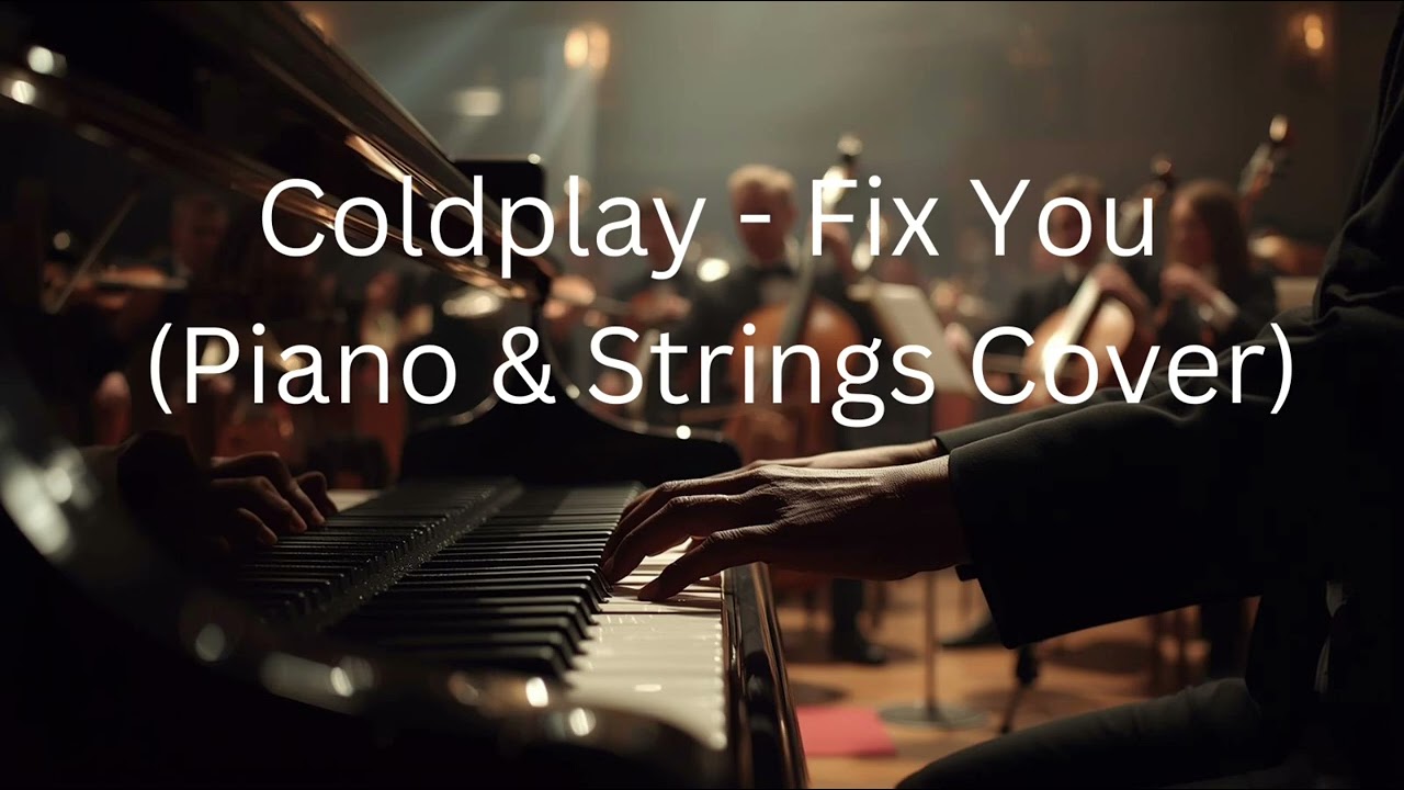 Coldplay   Fix You piano cover by Albert