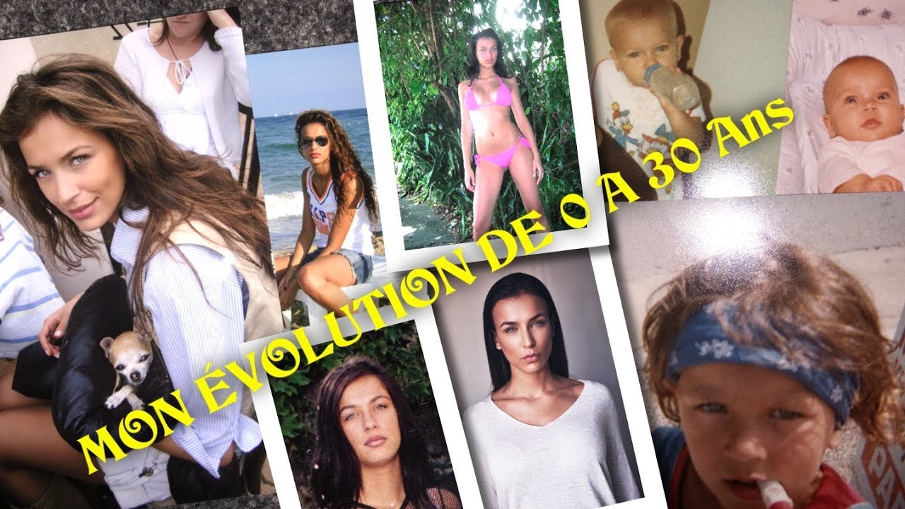 MON ÉVOLUTION PHYSIQUE DE 0 A 31 ANS
