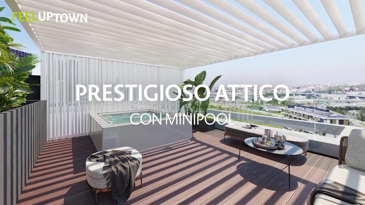 Feel UpTown, l'attico con minipool