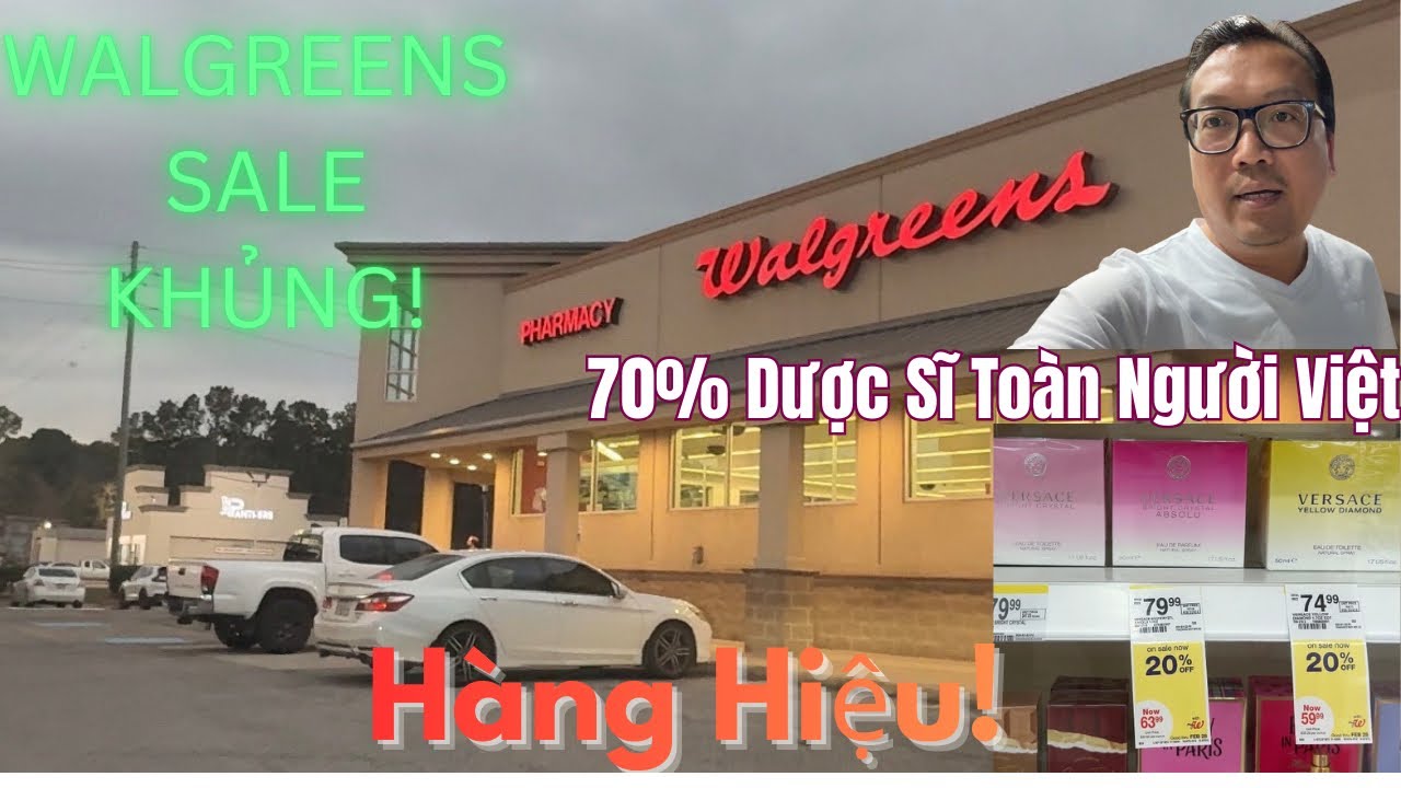 Đi Walgreens Săn Đồ Sale & Tự Hào 70% Chủ Nhà Thuốc Là Người Việt Nam. @ĐiChoBiếtTV 