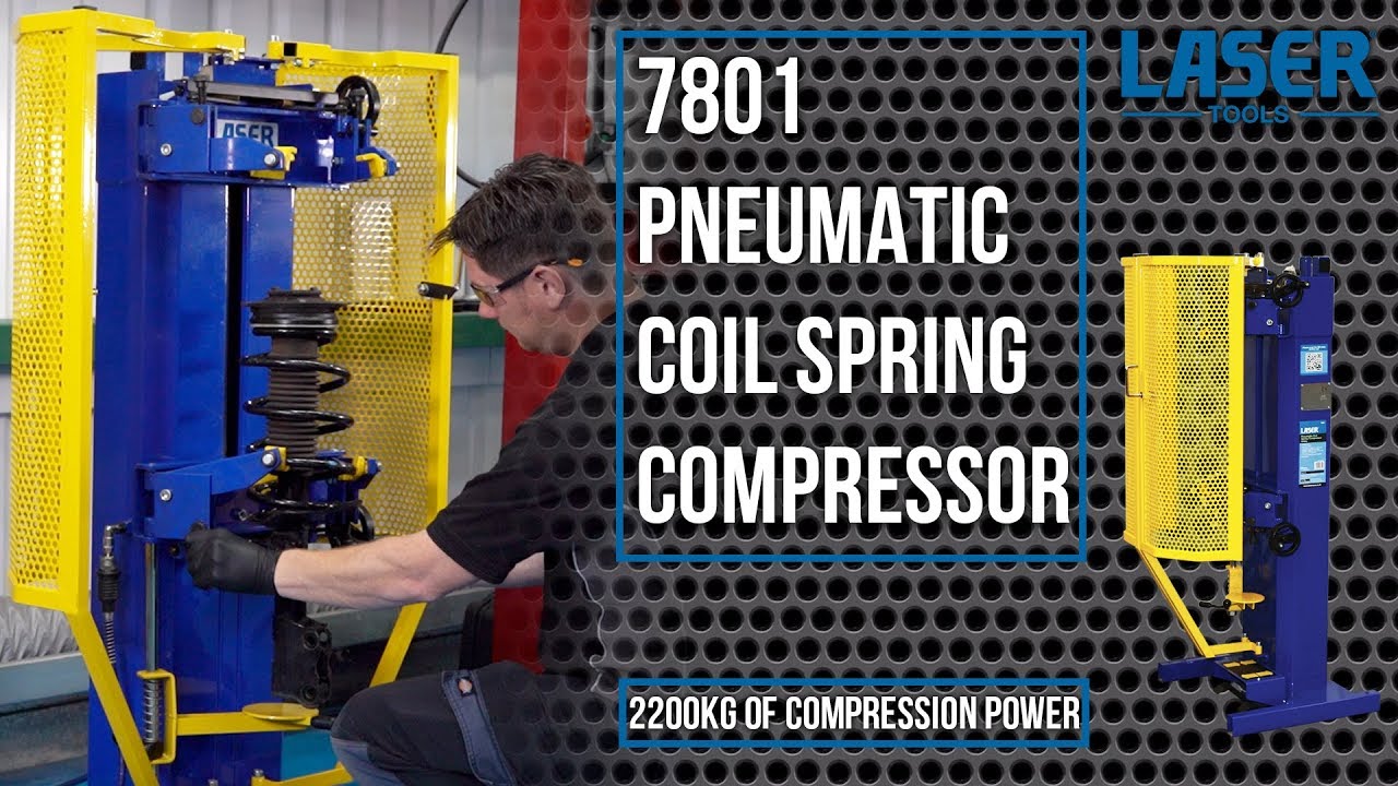 7801 Pneumatic Coil Spring Compressor | 2200kg of Compression Power!