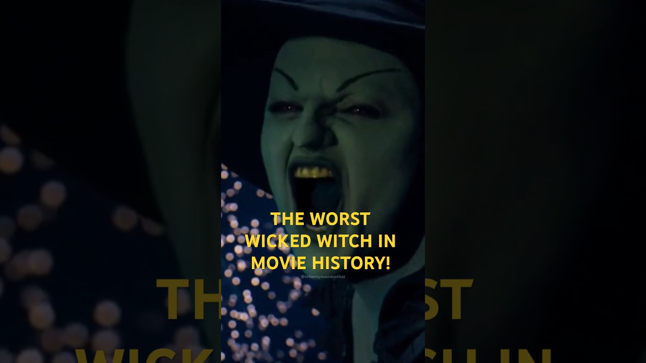 The WORST Wicked Witch in Movie History? #movies #film #wicked #elphaba #wizardofoz #musical