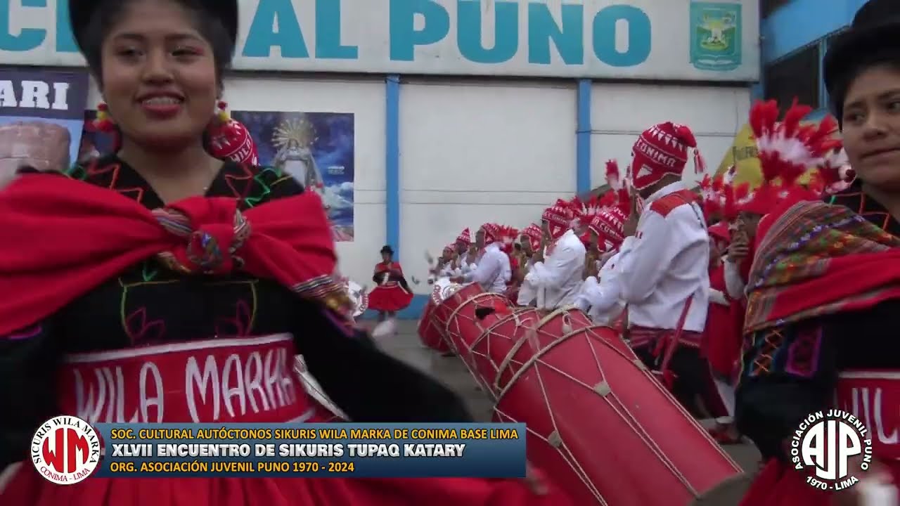 Sociedad Cultural Autóctono Sikuris Wila Marka de Conima - Base Lima - Tupaq Katari 2024