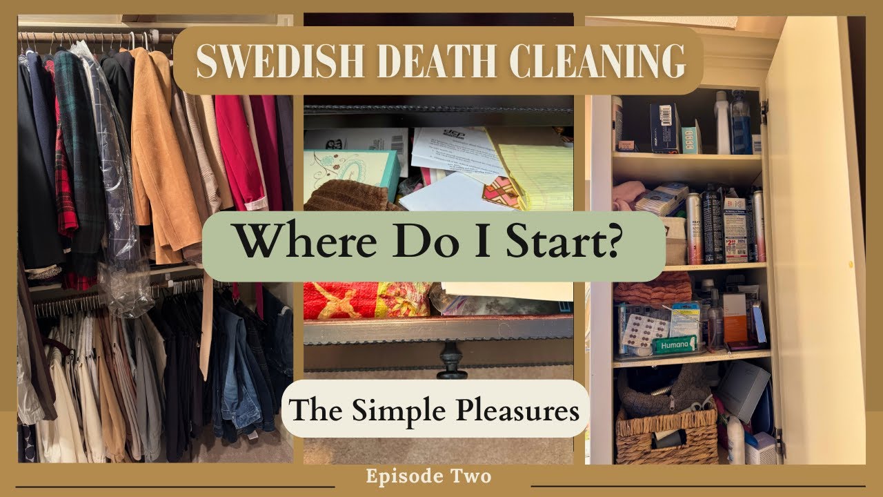 SWEDISH DEATH CLEANING | Where Do I Start?