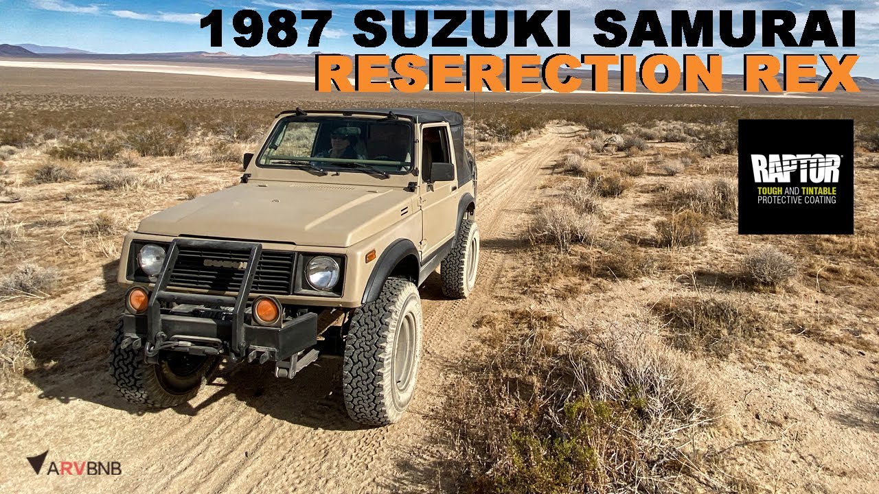 1987 Suzuki Samurai Transformation Rex - Toyota Sand Raptor Liner