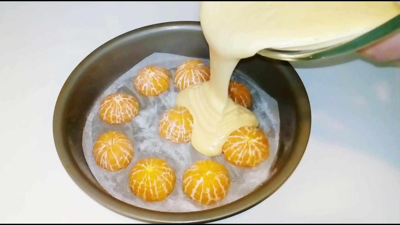 Avez-Vous Testé Ce Gâteau aux clémentines / Le dessert 👍Parfait de l'Hiver
