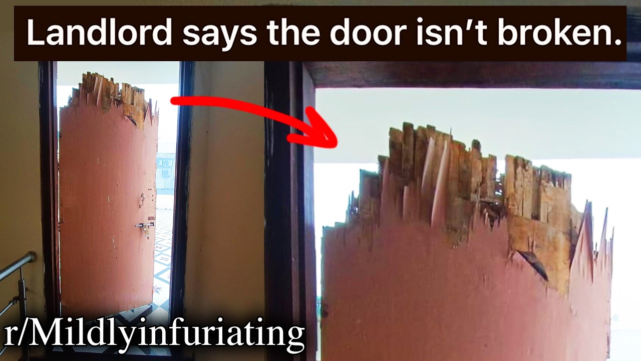 r/Mildlyinfuriating | that's not a door anymore...