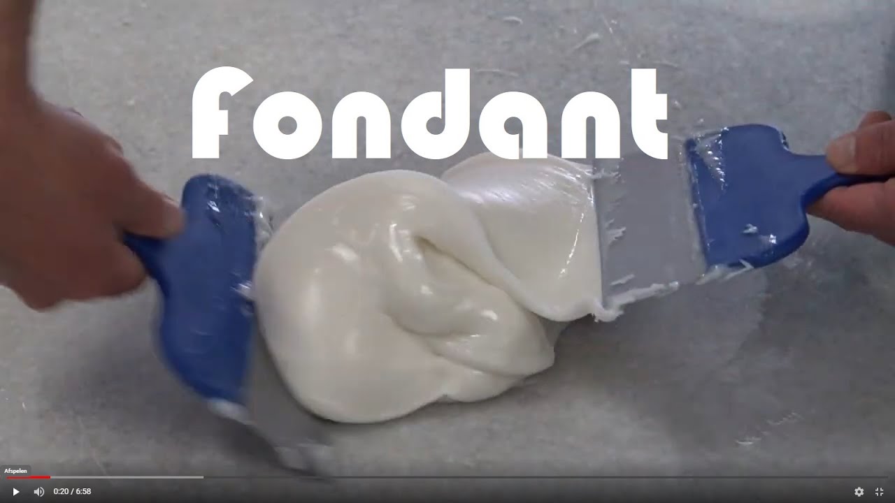 Fondant zelf maken