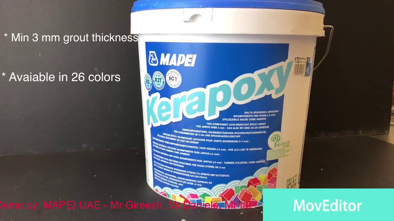 KERAPOXY || Epoxy Grouting