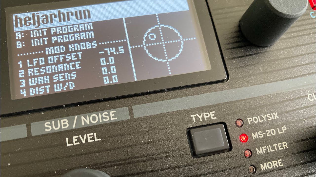 Korg modwave mkII | heljarhrun | Dark Droning Ambient