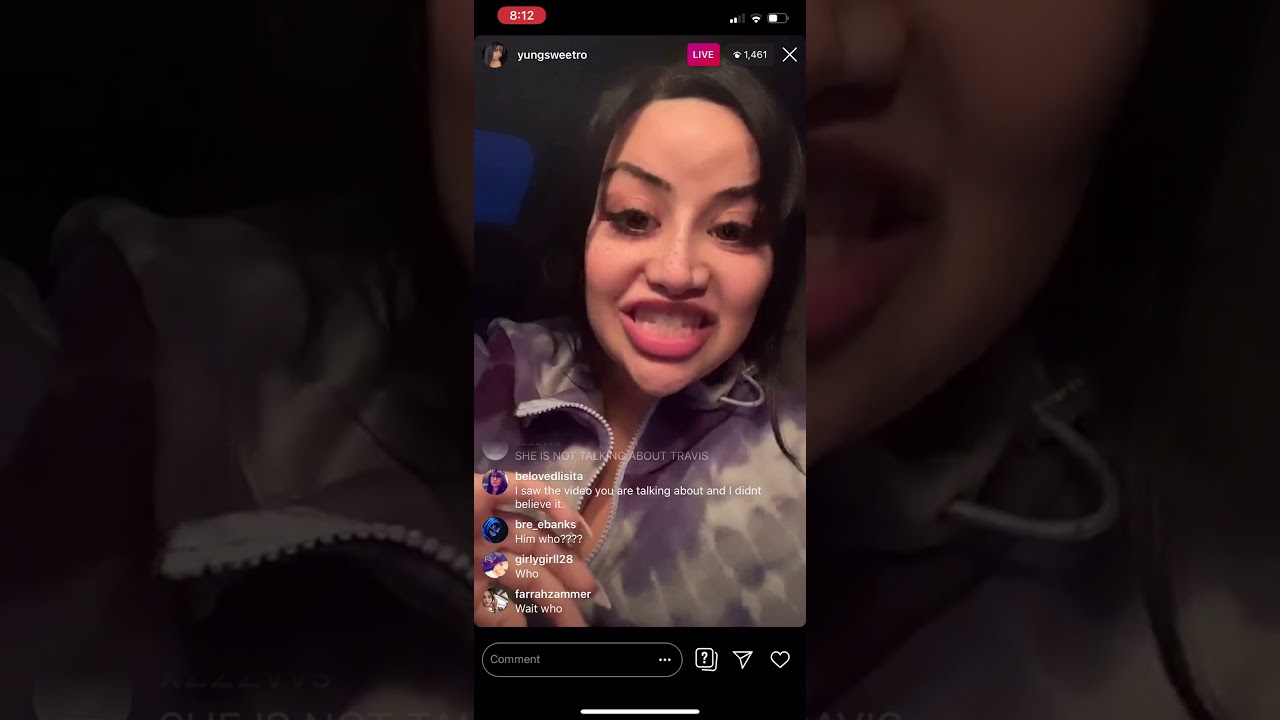 Yungsweetro FULL LIVE addressing Kylie/Travis/Chauncey