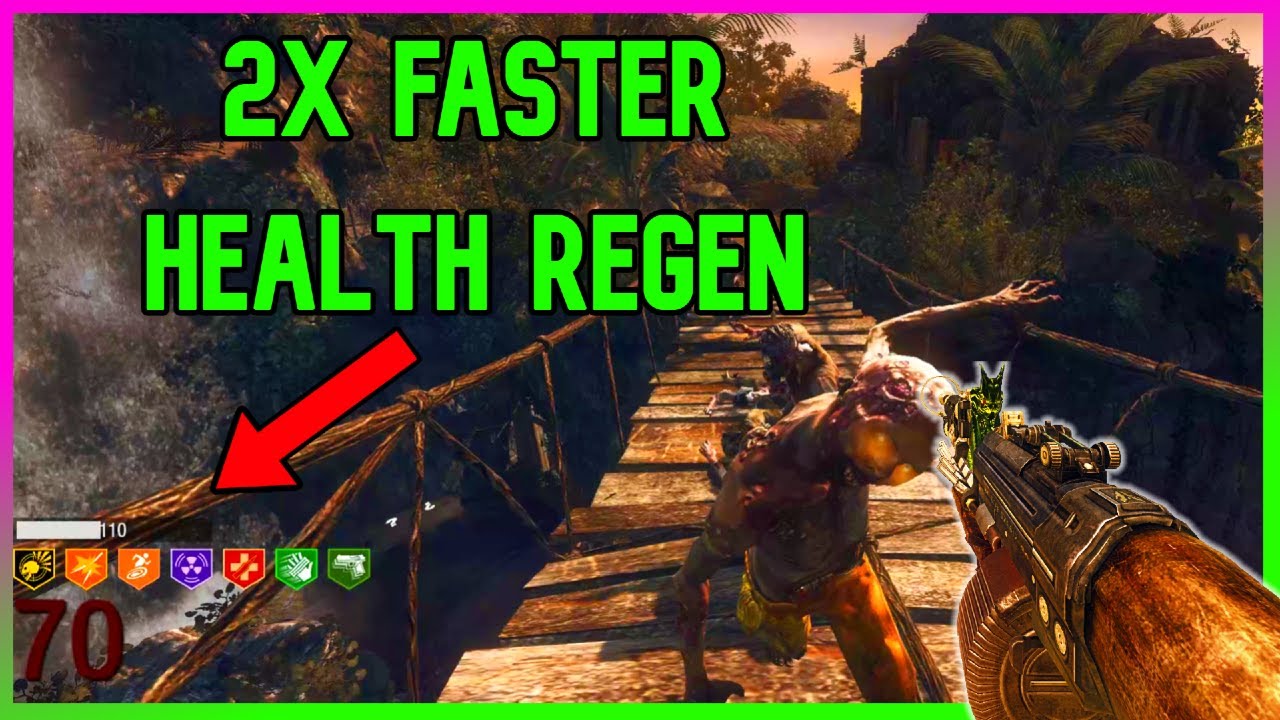 Insane New Health Regen Tech in Zombies