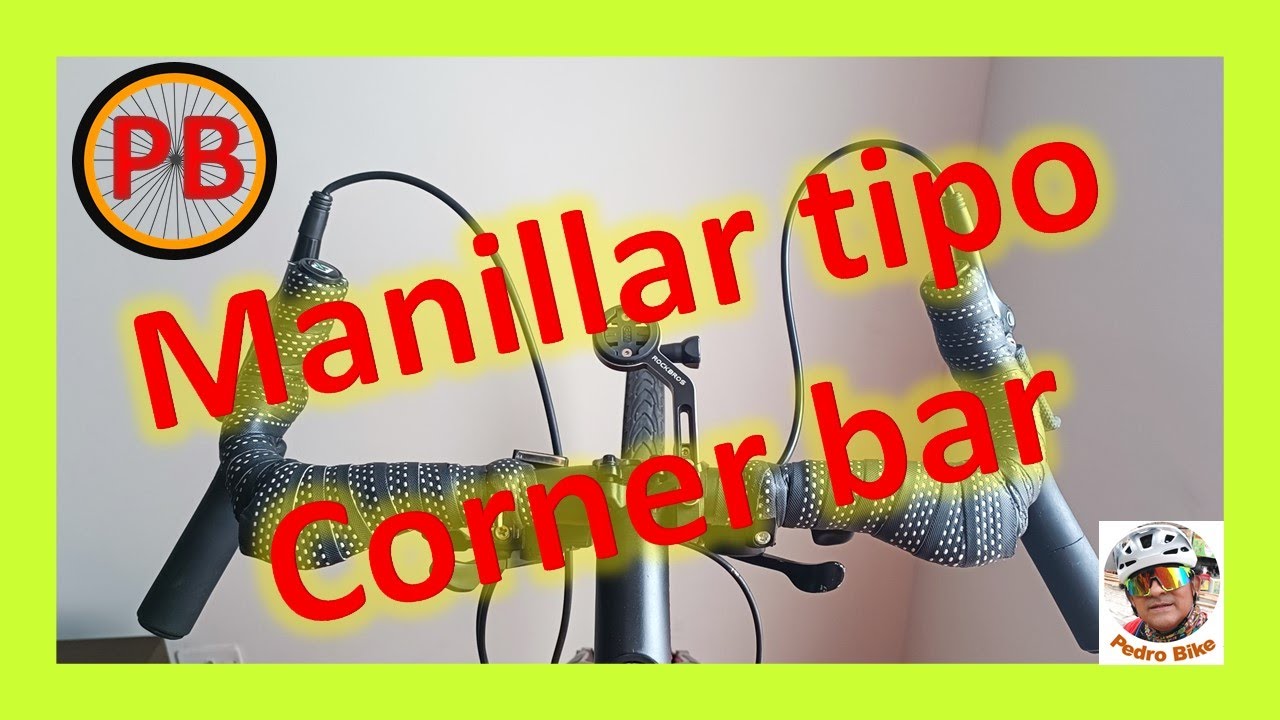 Corner bar manillar