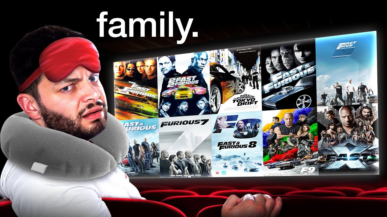 I watched EVERY Fast & Furious Movie WITHOUT SLEEPING