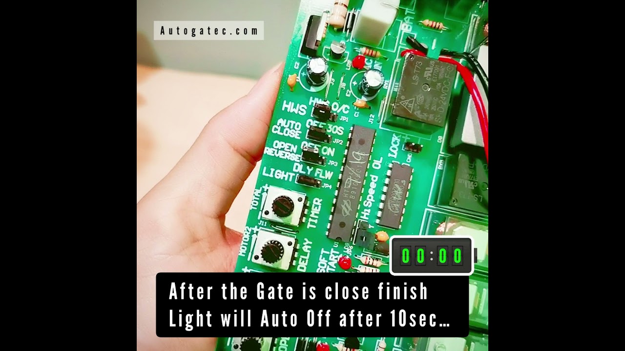 Diy setting Autogate