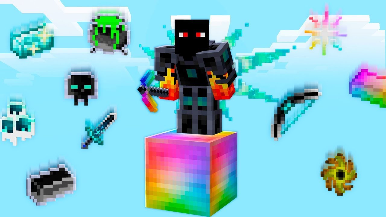 Minecraft, но в одном блоке идёт дождь AVARITIA