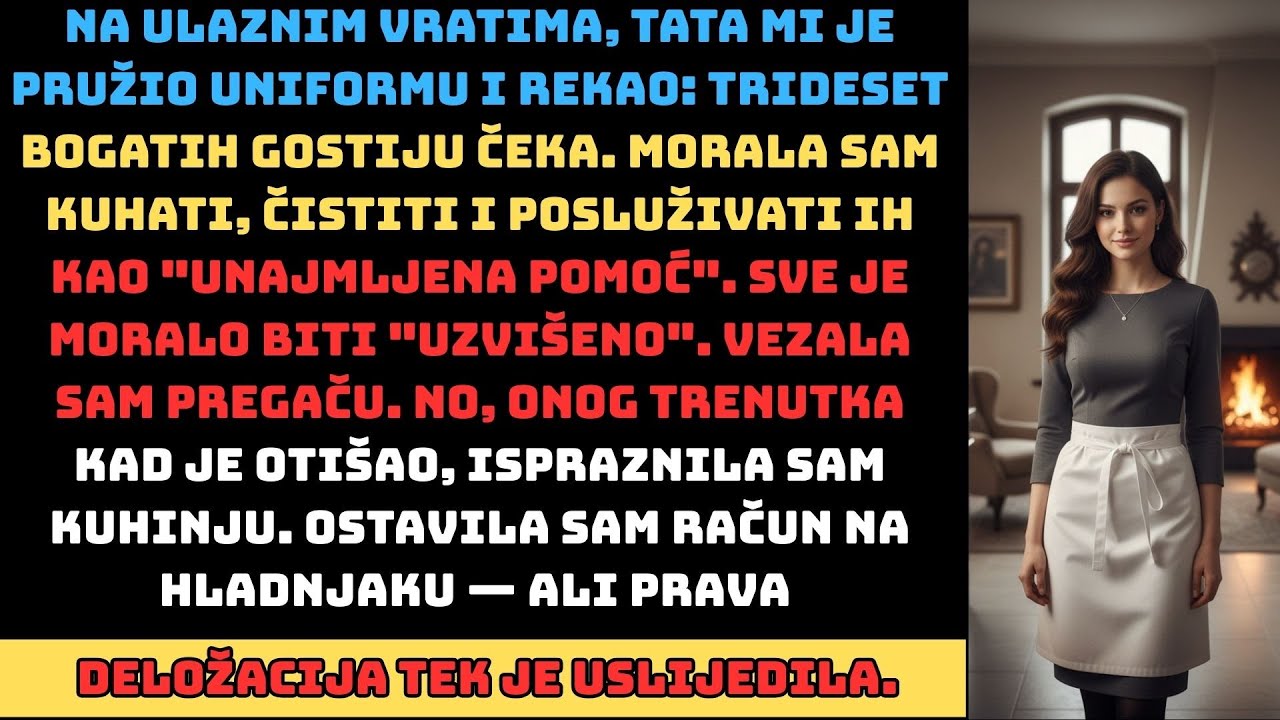 Tata i njegovih 30 rođaka dolaze na Božić. Savršeno. Nestala sam i ostavila mu...