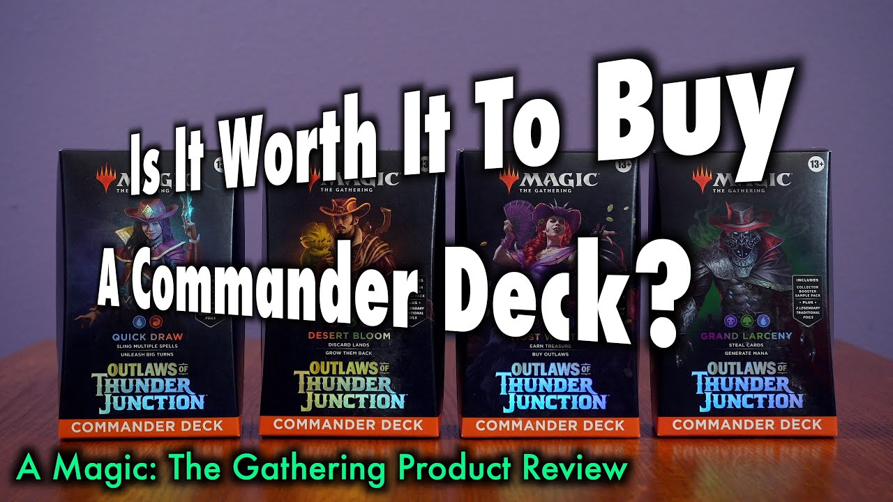 Стоит ли покупать колоду командира Thunder Junction? Обзор Magic: The Gathering