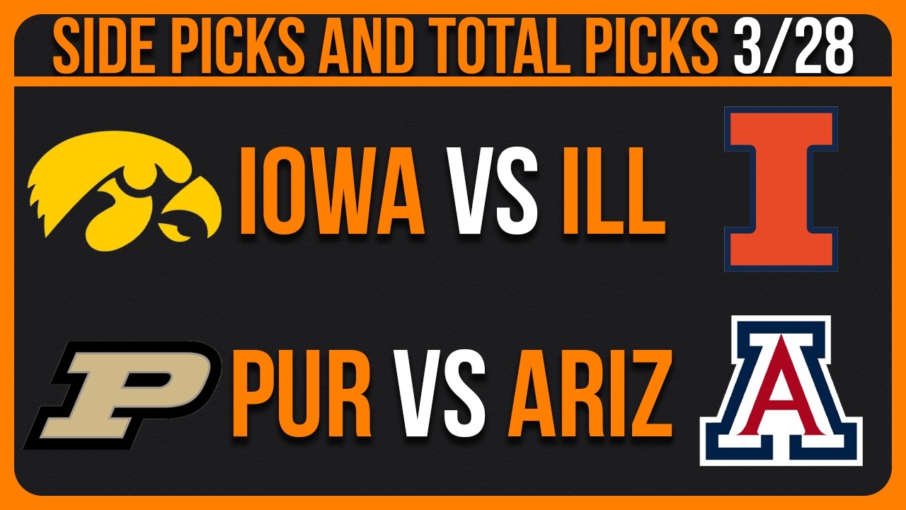 College Basketball Picks & Predictions Today Saturday 3/28/26 | NCAAB Picks Today