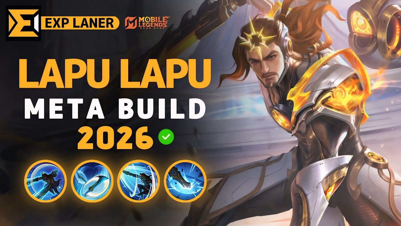 Lapu Lapu NEW META Build 2026, Emblem, and Best Hero Counters | Mobile Legends