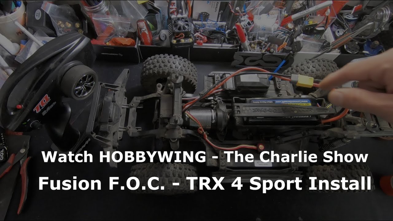 The Charlie Show /// Episode 200 /// Fusion F.O.C. Traxxas TRX 4 Sport install.