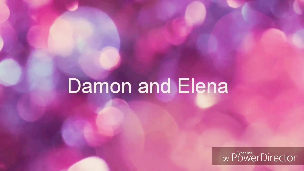 الأغنية اليسا انا مين عندي بعدك  (Damon and Elena)
