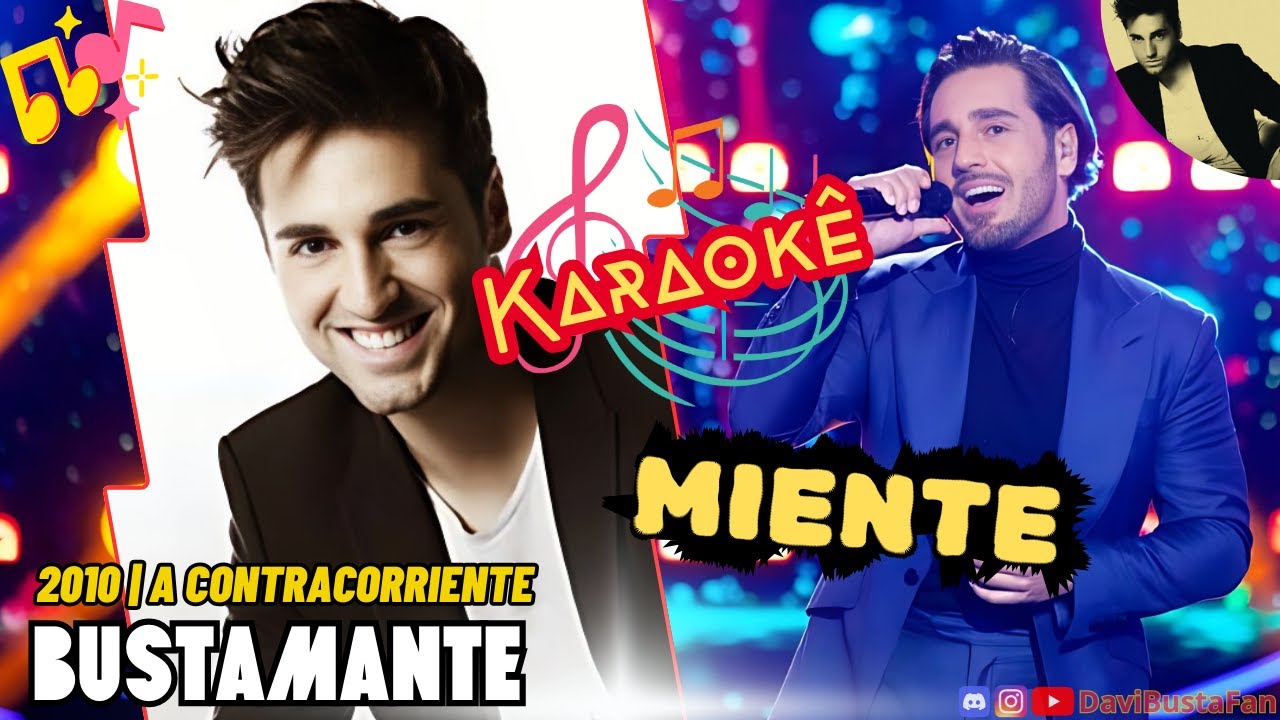 David Bustamante [2010] 04. Miente (IA Karaoke)