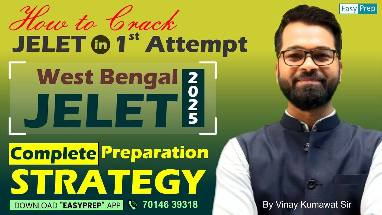 How to Crack WBJELET in 1st Attempt | All About JELET | LEET Exam by Vinay Kumawat Sir #jelet