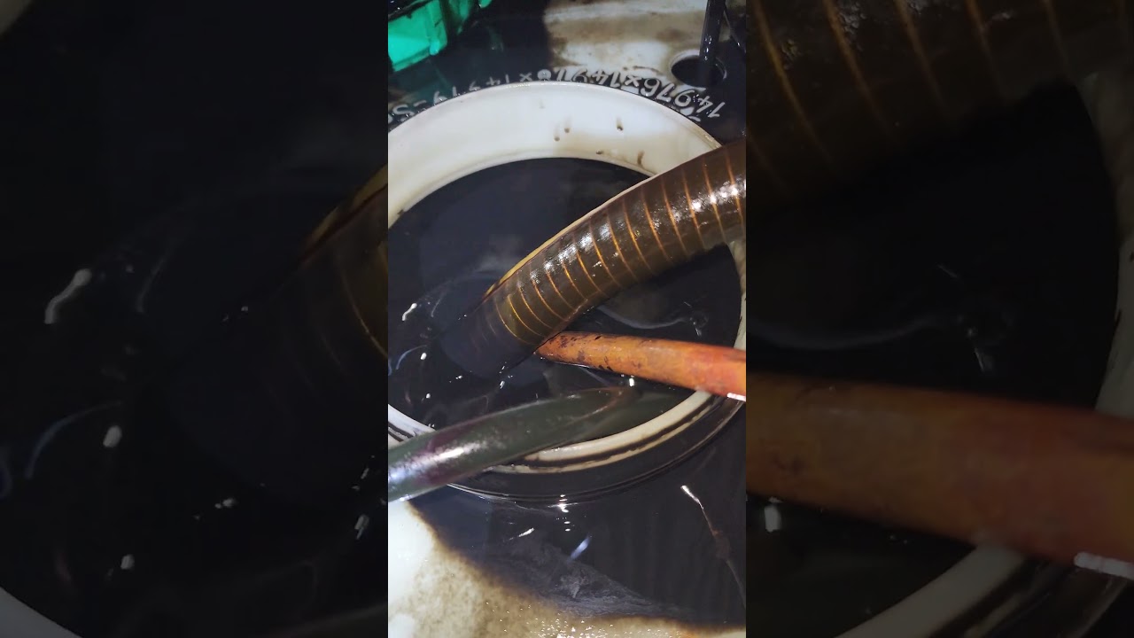 Black diesel blending with compressed air #blackdiesel #diesel #wmo